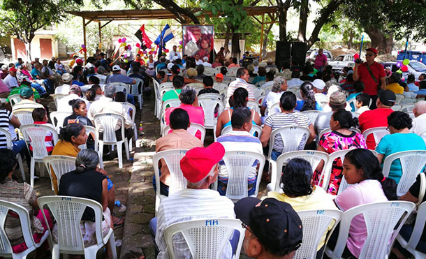 Chinandega: Militancia histórica despide el 2018 reafirmando su compromiso con la Revolución