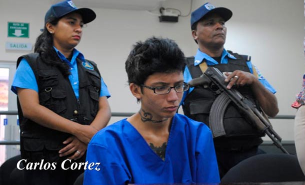 Elis Gonn es presentada ante los juzgados de Managua