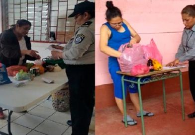 Presas terroristas y golpistas reciben paquetes de productos de primera necesidad