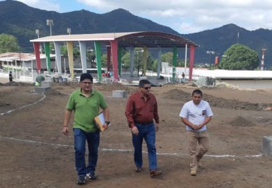 Así avanza el parque de gran atractivo que construye la Alcaldía de Jinotega