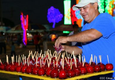 Lleno total en Feria del Comercio Navideño