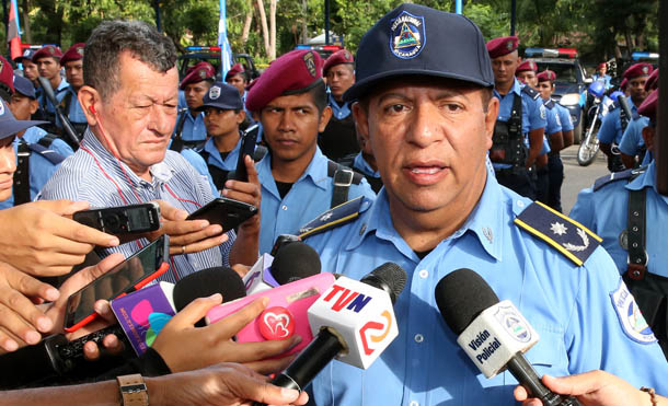 Policía presenta Plan Especial "Nicaragua en Paz, Armonía y Buena Voluntad"