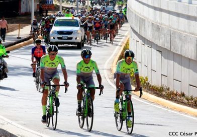Ciclistas realizan campeonato por la paz
