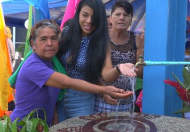 Nueva Segovia: Gobierno sandinista inaugura proyecto de ampliación de agua potable en Jalapa