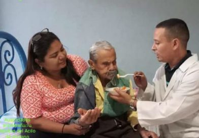 Autoridades de Chinandega acompañan a adultos de Asilo de Ancianos