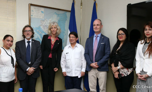 Cruz Roja Internacional se reúne con el canciller de Nicaragua para abordar futuras cooperaciones