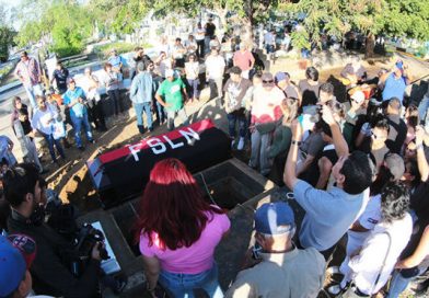 Conmovedora despedida a Bertha Julia, una orgullosa militante del FSLN