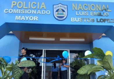 Carazo: Se inaugura nueva estación municipal de la Policía Nacional en Diriamba