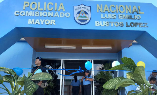 Carazo: Se inaugura nueva estación municipal de la Policía Nacional en Diriamba
