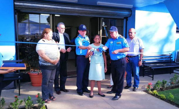 Chinandega cuenta con una nueva estación policial en el municipio El Viejo