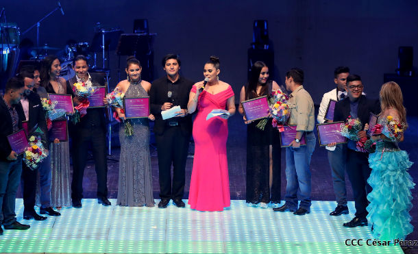 Con espectacular gala finalizó el Festival de la Canción Nicaragüense Rafael Gastón Pérez 2018 