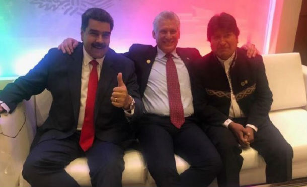 Hermanos de la Patria Grande en la toma de posesión de Andrés Manuel López Obrador