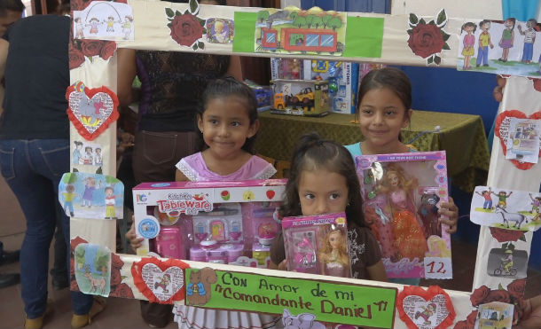 Gobierno sandinista  entrega más de 26 mil juguetes a niños y niñas de Nueva Segovia