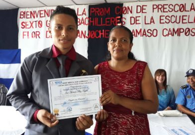 Boaco: Celebran primera promoción de bachilleres de Secundaria Rural en San Lorenzo