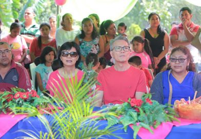 Familias de la Colonia Taiwán en Masatepe adelantan su navidad