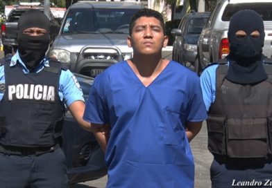 Presentan a terrorista que atentó en contra de dos policías en Masaya
