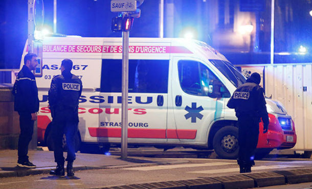 Varios muertos y heridos en un tiroteo registrado cerca de un mercado navideño en Estrasburgo