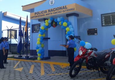 Matagalpa: Inauguran nueva estación policial en San Ramón