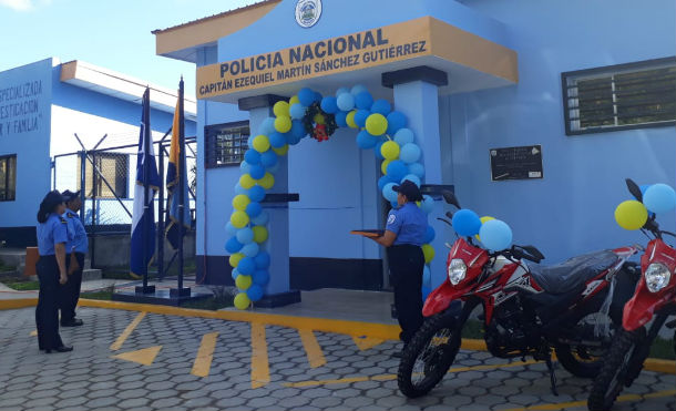 Matagalpa: Inauguran nueva estación policial en San Ramón