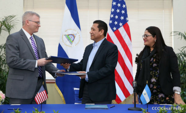 Nicaragua y Estados Unidos reafirman acuerdo de seguridad aeroportuaria