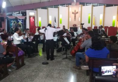Managua: feligreses disfrutan concierto navideño en Parroquia La Merced