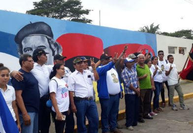 Inauguran mural en Rivas en honor a Gaspar García Laviana