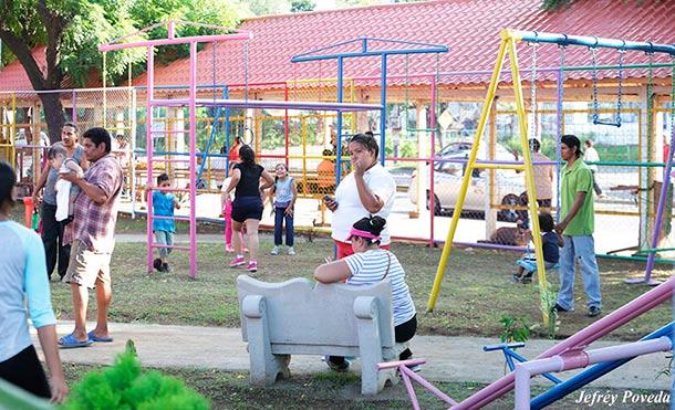 Gobierno Sandinista continúa inaugurando parques en la capital