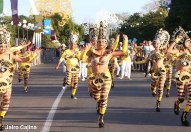 Alcaldía capitalina realiza carnaval “Managua, Linda Managua”