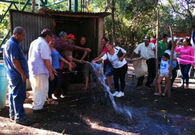Inauguran proyecto de abastecimiento de agua potable en una comunidad de Chichigalpa