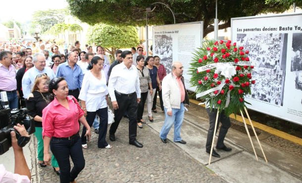 Asamblea Nacional realiza homenaje a mártires del 22 de Enero