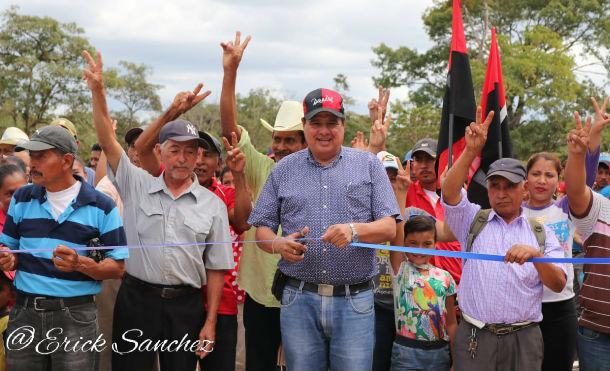 Alcaldía del poder ciudadano de Siuna inaugura carretera en la comunidad Alo San Miguel