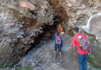 León: Conoce la "fisura o cueva del murciélago" en el volcán Telica
