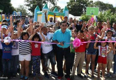 Alcaldía de Managua reinaugura parque del barrio Nueva Libia del distrito IV