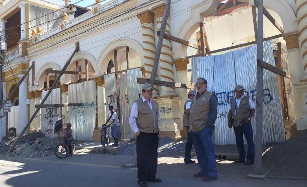 Comisión de la Verdad, Justicia y Paz verifica in situ daños ocasionados por golpistas en Masaya y Granada