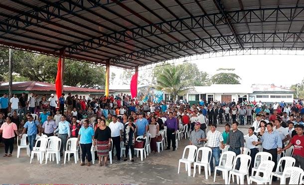 Presenta Política de Estado para una Cultura de Paz y Reconciliación en la Costa Caribe Norte