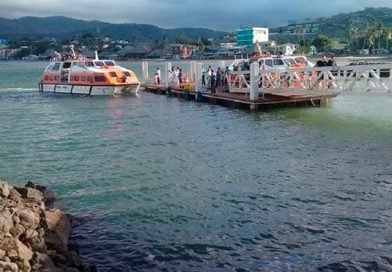 Fuerza Naval brindó seguridad al arribo de crucero en San Juan del Sur