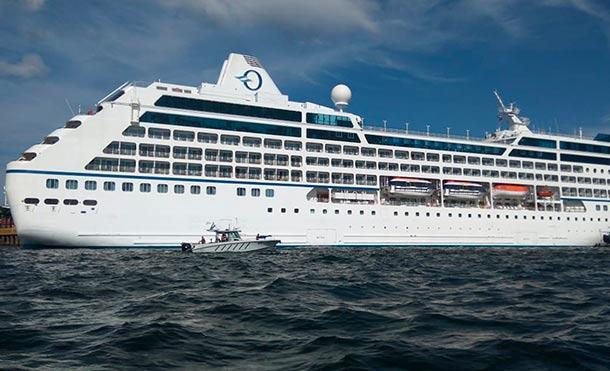 Fuerza Naval brindó protección y seguridad al arribo del crucero Insignia