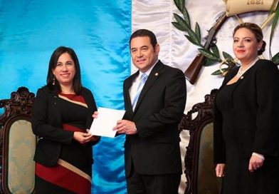 Embajadora de Nicaragua en Guatemala presenta cartas credenciales al Presidente Jimmy Morales