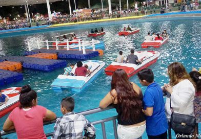 Familias despiden vacaciones en el nuevo atractivo del Parque Luis Alfonso Velásquez