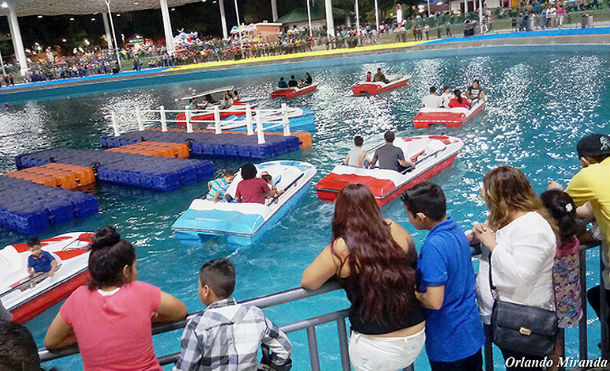 Familias despiden vacaciones en el nuevo atractivo del Parque Luis Alfonso Velásquez