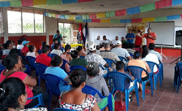 Gobierno Sandinista realiza encuentro con productores de la Costa Caribe Norte