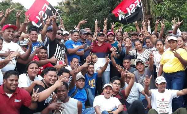 Caribe Norte: Familias demuestran su respaldo a los candidatos del FSLN 
