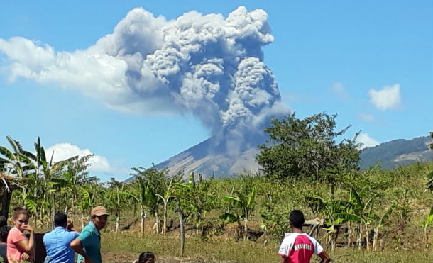 Volcán San Cristóbal experimenta proceso de liberación de gases