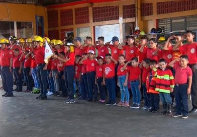 Brigada Infantil de Bomberos celebra 24 años de fundación