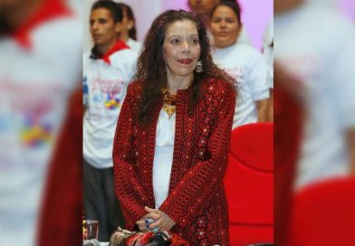 Compañera Rosario Murillo después del acto de homenaje a Sandino