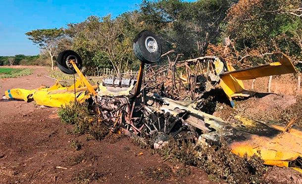 Aeronáutica Civil informa sobre accidente agrícola en León