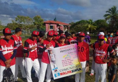 Caribe Norte: Inauguran Campeonato de Béisbol en la comunidad Walpasiksa