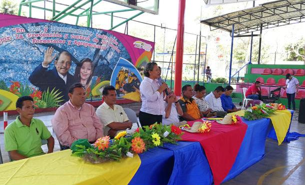 Realizan lanzamiento de campaña de prevención de incendios forestales en Chinandega