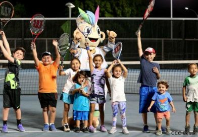 Inauguran modernas canchas de tenis en el Parque Luis Alfonso Velásquez