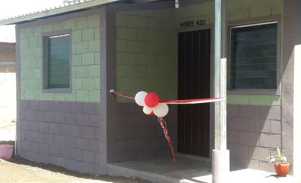 San Rafael del Sur: Alcaldía entrega 20 viviendas en el día del amor y la amistad